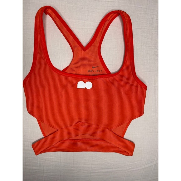 Nike Other - Nike - Naomi Osaka Dri-FIT Ribbed Cutout Crop Top - Orange - XS - Womens